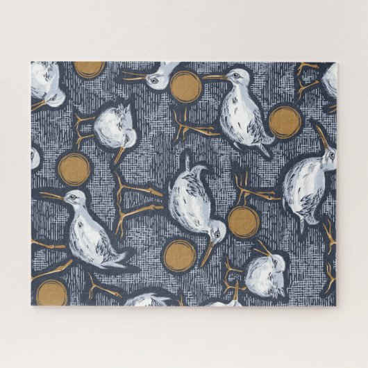 Puzzle Sandpipers (Horizontal)