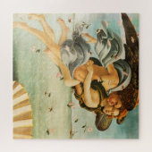 Puzzle Sandro Botticelli Naissance de Vénus Zephyrus, Chl (Horizontal)