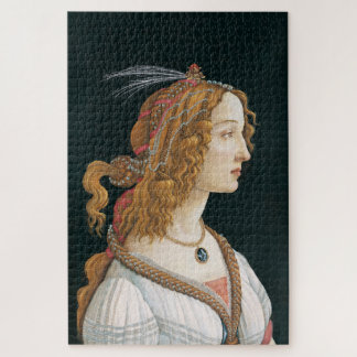 Puzzle Sandro Botticelli - Portrait d'une jeune femme