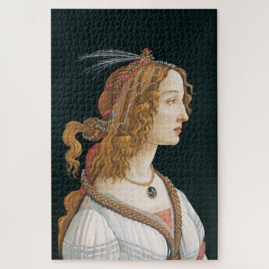 Puzzle Sandro Botticelli - Portrait d'une jeune femme (Vertical)