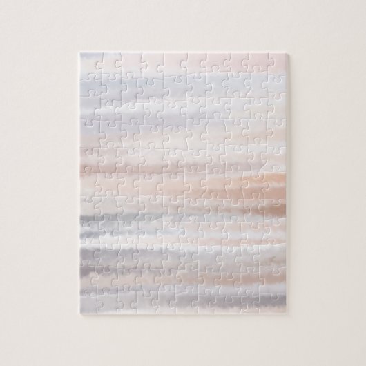 Puzzle Sandy Beach Été Tan Aquarelle Abstraite (Vertical)