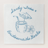 Puzzle Sandy Toe & Bridesmaitres Objectifs Bachelorette c (Vertical)