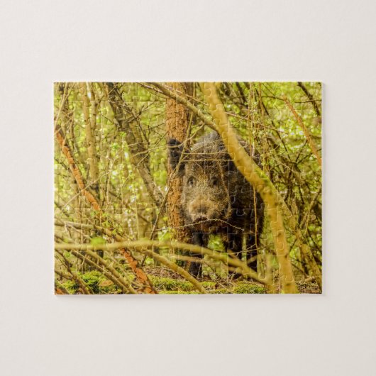 Puzzle Sanglier (Horizontal)