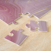 Puzzle Sangria Strata | Moody Pink and Purple Luxe Agate (Côté)