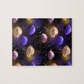 Puzzle Sans joint avec méduse éclatante (Horizontal)