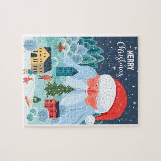 Puzzle Santa Claus (Horizontal)