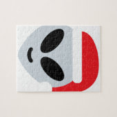 Puzzle santa claus alien emoji (Horizontal)