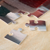 Puzzle Santa Claus and Mrs. Claus celebrate X-Mas, fun (Côté)