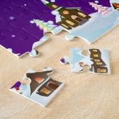 Puzzle Santa Claus arc-en-ciel (Côté)