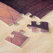 Puzzle Santa Claus Holding Bengal Cat Christmas Art (Côté)