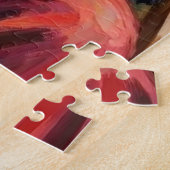 Puzzle Santa Claus Holding Scottish Terrier Christmas Art (Côté)