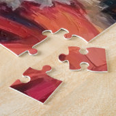 Puzzle Santa Claus Holding Yorkshire Terrier Christmas  (Côté)