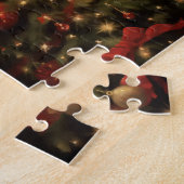 Puzzle Santa Claus Lecture par l'arbre de Noël (Côté)