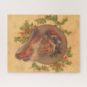 Puzzle Santa Claus Noël Portrait Vintage (Horizontal)