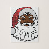 Puzzle santa claus noir (Vertical)