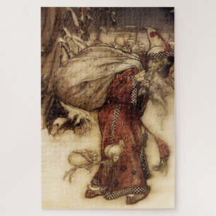 Puzzle « Santa Claus » par Arthur Rackham