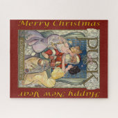 Puzzle Santa Claus ~ Puck Magazine ~ Frank A. Nankivell ~ (Horizontal)