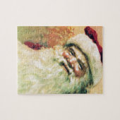 Puzzle Santa Claus Vintage Christmas (Horizontal)