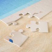 Puzzle Santa Claus with flamingo (Côté)