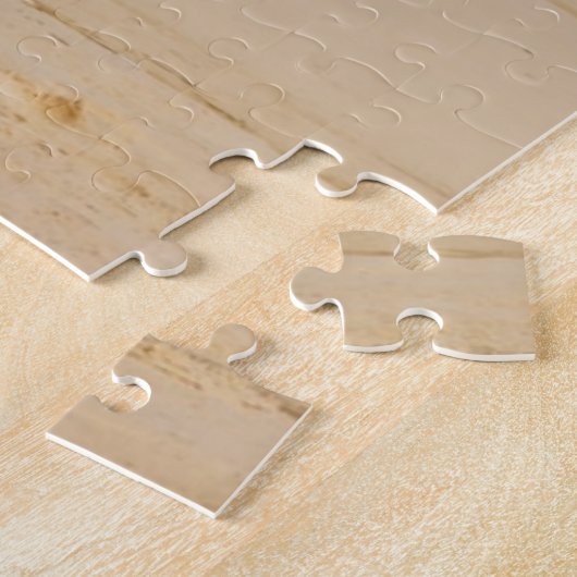 Puzzle Santa Clause sur la plage les plus chauds souhaits (Côté)