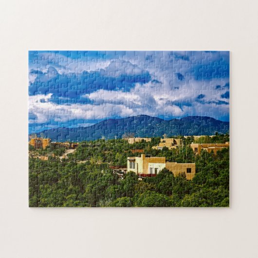 Puzzle Santa Fe Nouveau-Mexique. (Horizontal)