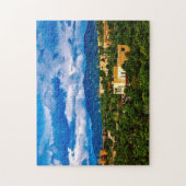 Puzzle Santa Fe Nouveau-Mexique. (Vertical)