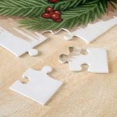 Puzzle Santa Making Wreaths Christmas (Côté)