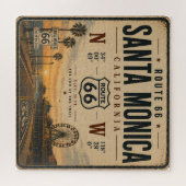 Puzzle Santa Monica Route 66 terminus de la piste (Horizontal)