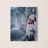 Puzzle Santa Noël Ours Polaire (Vertical)
