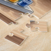 Puzzle Santa’s Pottery Workshop: Hand-Painted Ceramic (Côté)