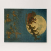 Puzzle Santa’s Sleigh Flight – Moonlit Christmas Eve  (Horizontal)