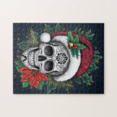 Puzzle Santa Sugar Skull (Horizontal)
