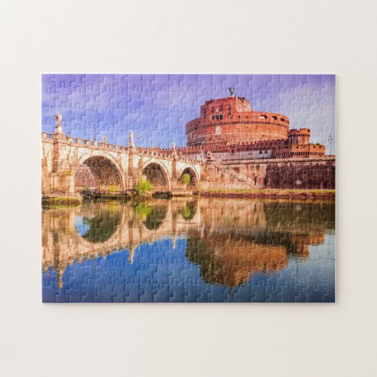 Puzzle Sant'Angelo castle in Rome Legpuzzel (Horizontaal)