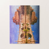 Puzzle Sant'Angelo castle in Rome Legpuzzel (Verticaal)