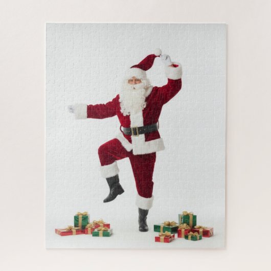 Puzzle Santa's Christmas Dance (Vertical)