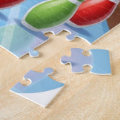 Puzzle Santa's Strike! Christmas Candy Cane Bowling (Côté)