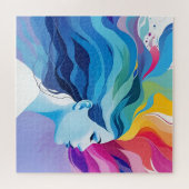 Puzzle Santé mentale Art abstrait (Horizontal)