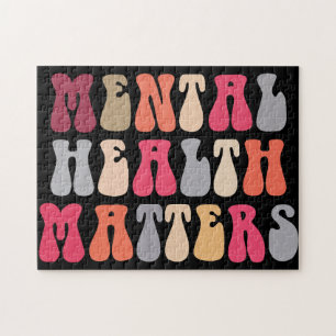 Puzzle Santé Mentale Importe Femme Thérapeute Autisme