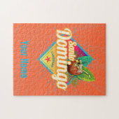 Puzzle Santo Domingo Caraïbes République Dominicaine Retr (Horizontal)