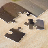 Puzzle Santorin Blue and White View Grec Holiday Island (Côté)