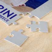Puzzle Santorini bleu, Grèce - vue d'Oia (Côté)