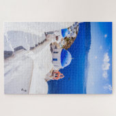 Puzzle Santorini Griekenland Legpuzzel (Horizontaal)