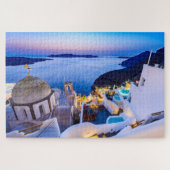 Puzzle Santorini Oia Griekenland Legpuzzel (Horizontaal)