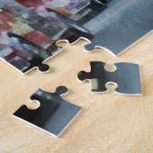 Puzzle Sapeurs-pompiers - ligne des pompes à incendie (Côté)