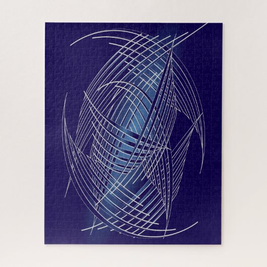 Puzzle Sapphire sphère de fils (Vertical)