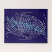 Puzzle Sapphire sphère de fils (Horizontal)