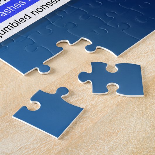 Puzzle Sarcasme d'ordinateur (Côté)