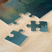 Puzzle Sasquatch d'automne Paysage coloré (Côté)