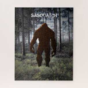 PUZZLE SASQUATURE EN BOIS
