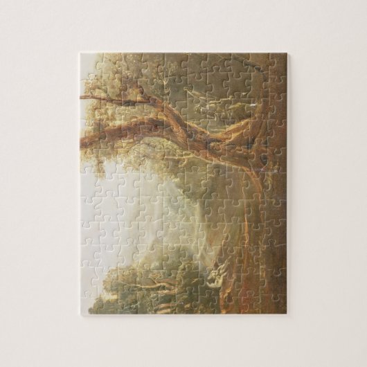 Puzzle Satan contemplant Adam et Ève dans le paradis, de (Vertical)